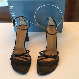 NINE WEST SLING BACK SHOES SIZE 7 1/2